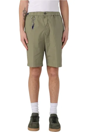 Paul & Shark Korte broeken, Heren, Groen, L, Groene Shorts voor Mannen
