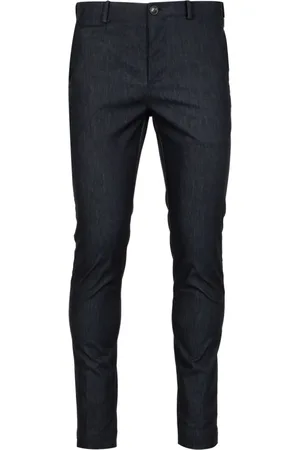 RRD Broeken, Heren, Blauw, L, Denim, Denim Effect Regular Waist Broeken