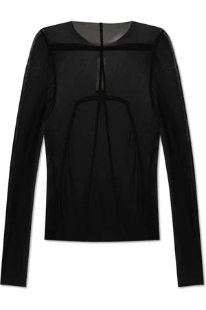 Rick Owens Tops, Heren, Zwart, S, Edfu Top