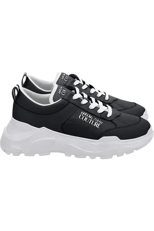 VERSACE Schoenen, Heren, Zwart, 40 EU, Sneakers