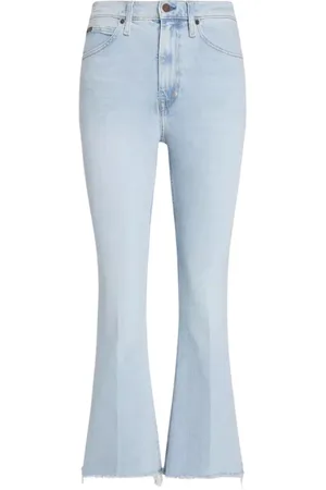 Ralph Lauren Jeans, Dames, Blauw, W29, Katoen, Wide Leg Jeans