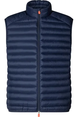 save the duck Jassen, Heren, Blauw, XS, Nylon, Adam Vest