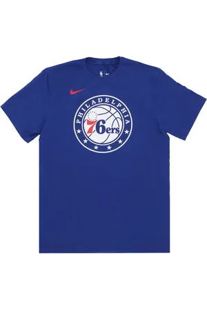 Nike Tops, Heren, Blauw, S, Katoen, Essential Logo T-shirt