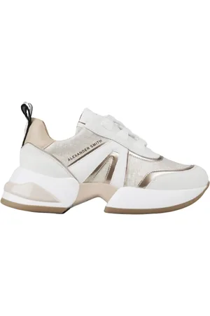 Alexander Smith Schoenen, Dames, Veelkleurig, 40 EU, Marmelen Vrouw Ivory Goud