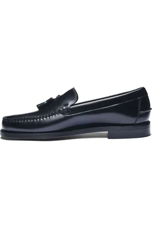 SEBAGO Schoenen, Heren, Zwart, 41 EU, Leer, Klassieke Will Tassel Loafers