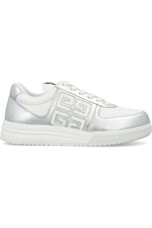 Givenchy Schoenen, Heren, Grijs, 43 1/2 EU, Leer, G4 Low-top Sneakers
