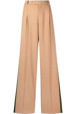 Gucci Broeken, Dames, , M, Wol, Wijde Broek