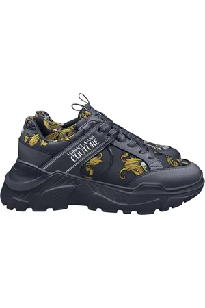 VERSACE Schoenen, Heren, Zwart, 40 EU, Sneakers