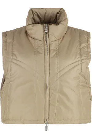 Rhude Jassen, Dames, , M, Polyester, Polyester Vest met Rits en Zak