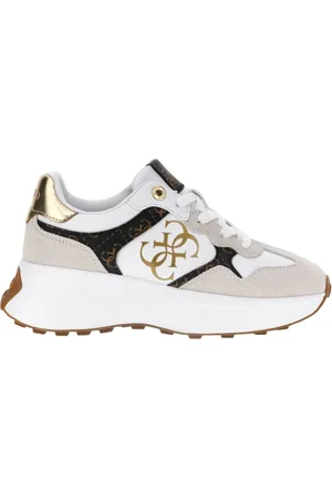 Guess Schoenen, Dames, Wit, 37 EU, Witte Casual Sneakers