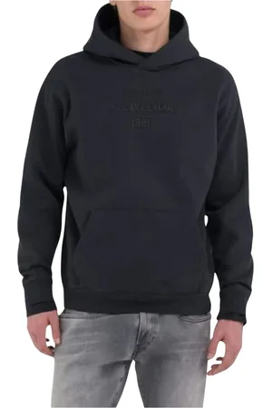 Replay Sweatshirts & Hoodies, Heren, Zwart, S, Katoen, Logo Sweatshirt