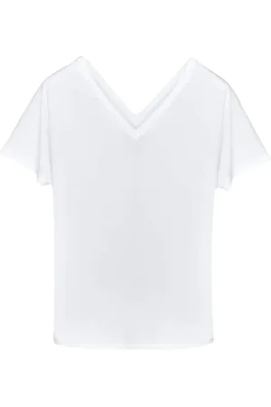 RRD Tops, Dames, Wit, S, Stijlvol T-shirt