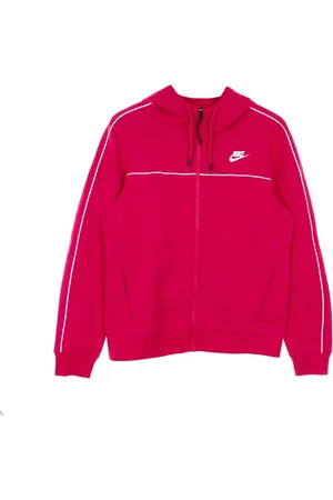 Nike Sweatshirts & Hoodies, Dames, Roze, S, Katoen, Lichtgewicht Zip Hoodie