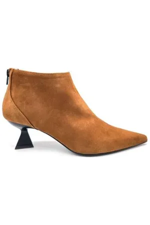 ROBERTO FESTA Schoenen, Dames, Bruin, 35 EU, Suède, Suède Enkellaars