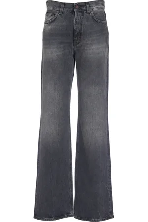 haikure Jeans, Dames, Zwart, W28, Katoen, Spider Boot-cut Jeans