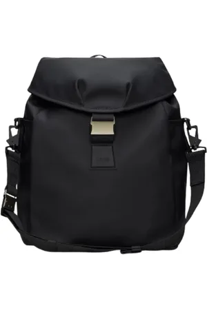 Rains Tassen, unisex, Zwart, ONE Size, Soft Rounded Bucket Rugzak