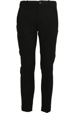 RRD Broeken, Heren, Zwart, S, Polyester, Slim-fit Chino Broek