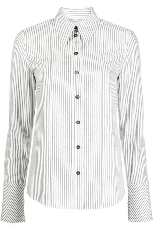 Golden Goose Blouses & Shirts, Dames, Grijs, S, Grace Elegance Shirt