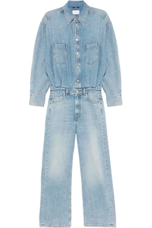 haikure Jumpsuits & Playsuits, Dames, Blauw, S, Katoen, Tilda Jumpsuit