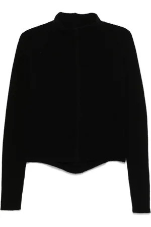 Rick Owens Truien, Dames, Zwart, M, Wol, Headon Dbl Sweater