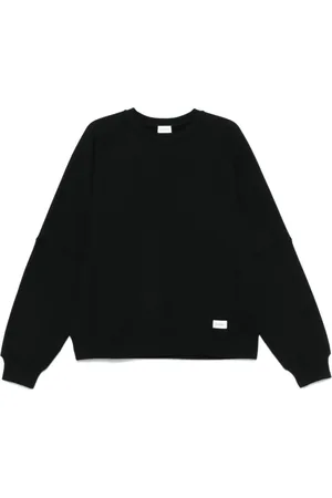 Saint Laurent Truien, Heren, Zwart, L, Wol, Rondgebreide trui
