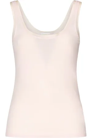GENNY Tops, Dames, Roze, M, Roze U-hals Tanktop