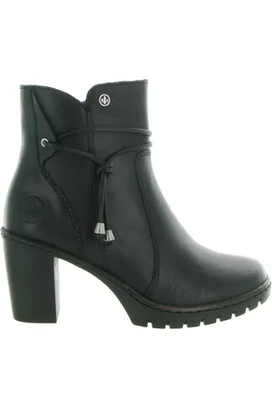 Rieker Schoenen, Dames, Zwart, 38 EU, Hoge Hakken Laarzen