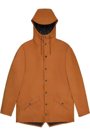 Rains Jassen, Heren, Rood, M, Waterdichte Urban Regenjas