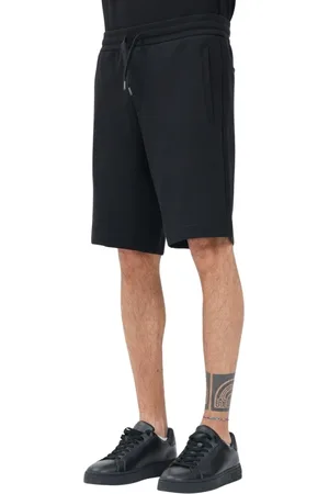 Armani Exchange Korte broeken, Heren, Zwart, XL, Sportieve Zwarte Shorts voor Mannen