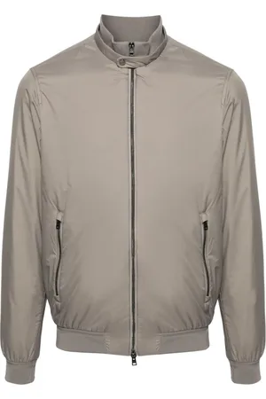 HERNO Jassen, Heren, Grijs, XL, Ecoage Bomber