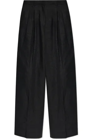 THEORY Broeken, Dames, Zwart, S, Linnen, Linnen broek