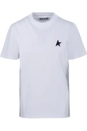 Golden Goose Tops, Dames, Wit, M, Katoen, Star Regular T-Shirt