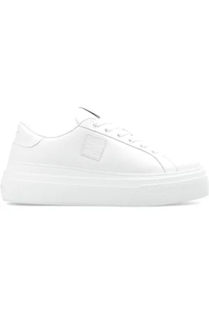 Givenchy Schoenen, Dames, Wit, 37 1/2 EU, Leer, City Sneakers