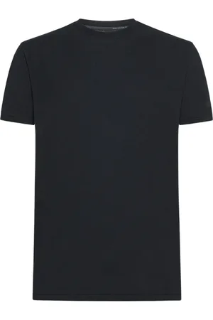 RRD Tops, Heren, Blauw, 2Xl, Katoen, Crepe Shirty Katoenen T-shirt