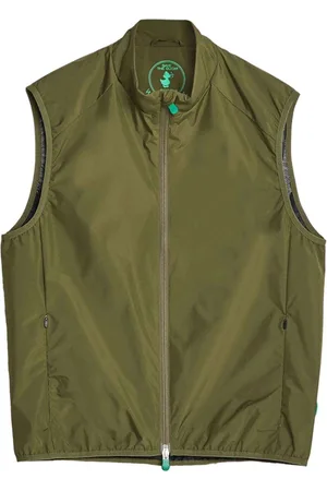 save the duck Jassen, Heren, Groen, XL, Polyester, Stijlvol Gilet Jasje