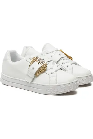 VERSACE Schoenen, Dames, Wit, 39 EU, Sneakers
