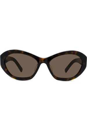 Givenchy Accessoires, Dames, Bruin, ONE Size, Elegante zonnebril - Gv 40001U Tartagato