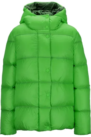 RRD Jassen, Dames, Groen, S, Hood Over Wom JKT 24 Down Jacket