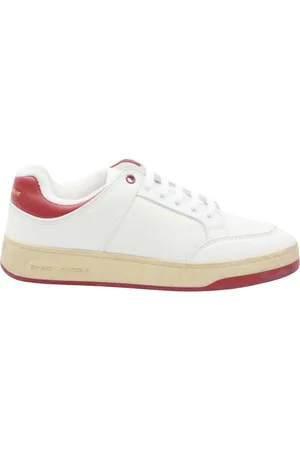 Saint Laurent Schoenen, Heren, Wit, 40 EU, Leer, Sl/61 Sneakers