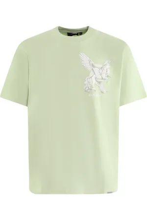 Represent Tops, Heren, Groen, XL, Elegant Motion T-Shirt
