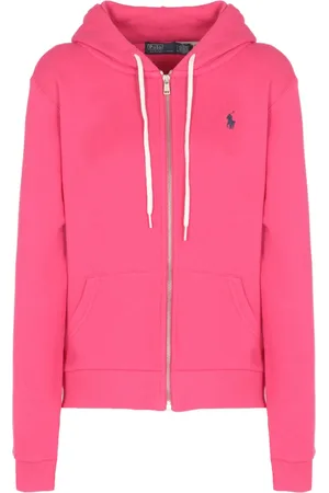 Ralph Lauren Sweatshirts & Hoodies, Dames, Roze, S, Katoen, Cotton Sweatshirt