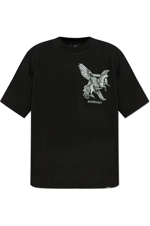 Represent Tops, Heren, Zwart, XS, Katoen, T-shirt Elegance In Motion