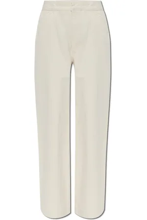 R13 Broeken, Dames, , W28, Katoen, Wide-leg broek