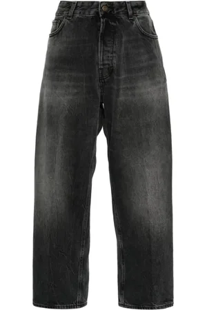 haikure Jeans, Dames, Zwart, W25, Katoen, Cropped Jeans