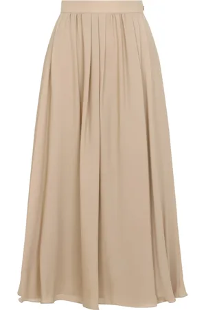 Ralph Lauren Rokken, Dames, , M, Kynlee Geplooide Midi Rok
