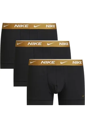 Nike Ondergoed, Heren, Zwart, L, Polyester, Boxer Shorts Driekpack
