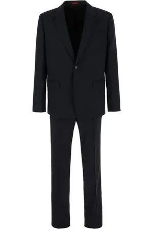 Gucci Pakken, Heren, Blauw, M, Wol, Single Breasted Suit Set