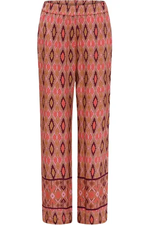 gustav Broeken, Dames, Roze, L, Wijde broek