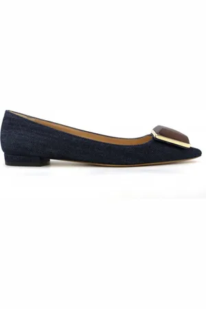 ROBERTO FESTA Schoenen, Dames, Zwart, 37 EU, Denim, Denim Ballerina`s