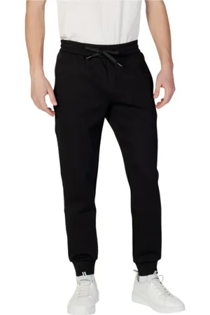 Armani Exchange Broeken, Heren, Zwart, XS, Katoen, Sportieve lente/zomerbroek